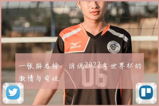 一张排名榜，诉说2022年世界杯的激情与奇迹